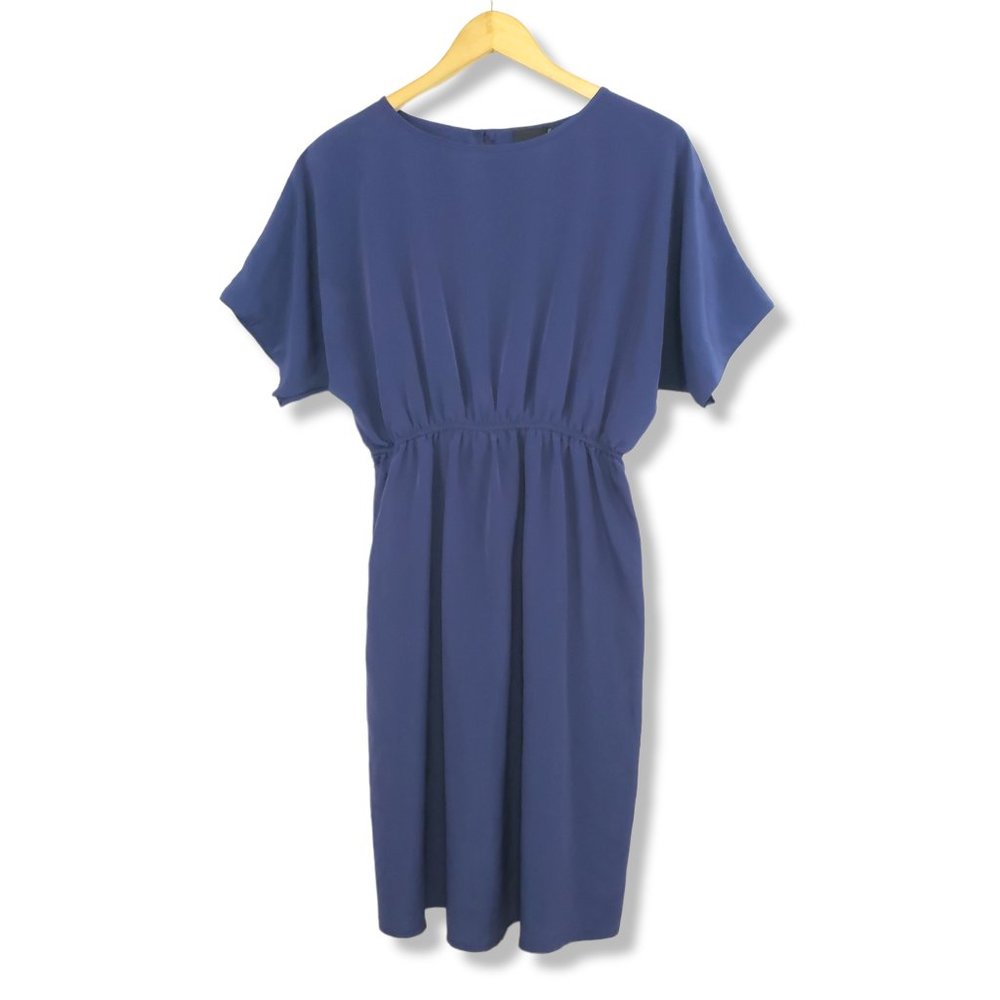 ASOS Maternity Navy Blue Mini-Dress Size 6